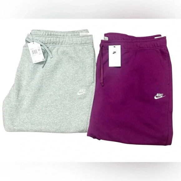 Nike Fleece Lined Women's Mid-Rise Joggers (Plus Size) Bundle 4X NWT - Picture 1 of 12
